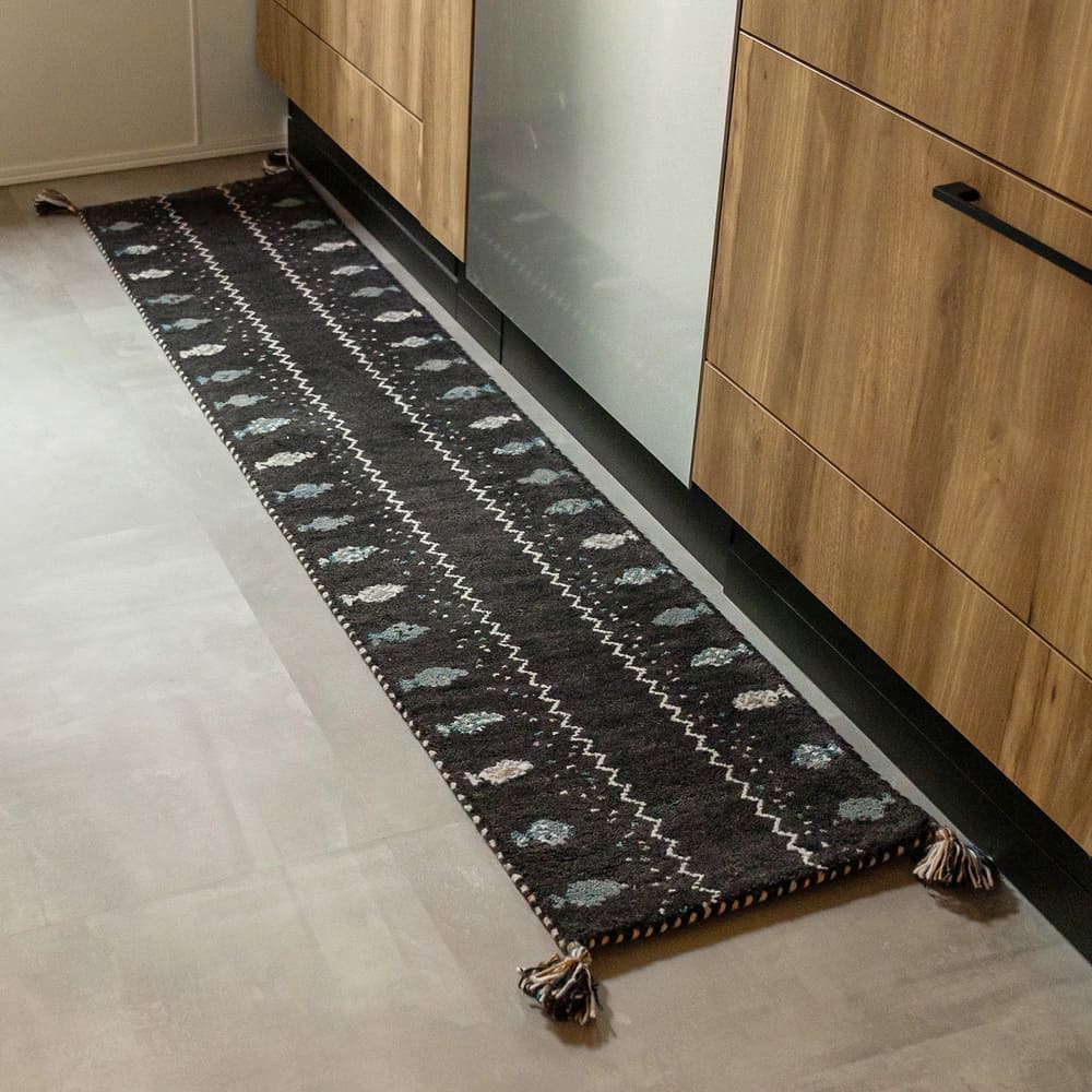 GABBEH D24 40X180 メーカー直送 ▼返品・キャンセル不可【他商品との同時購入不可】