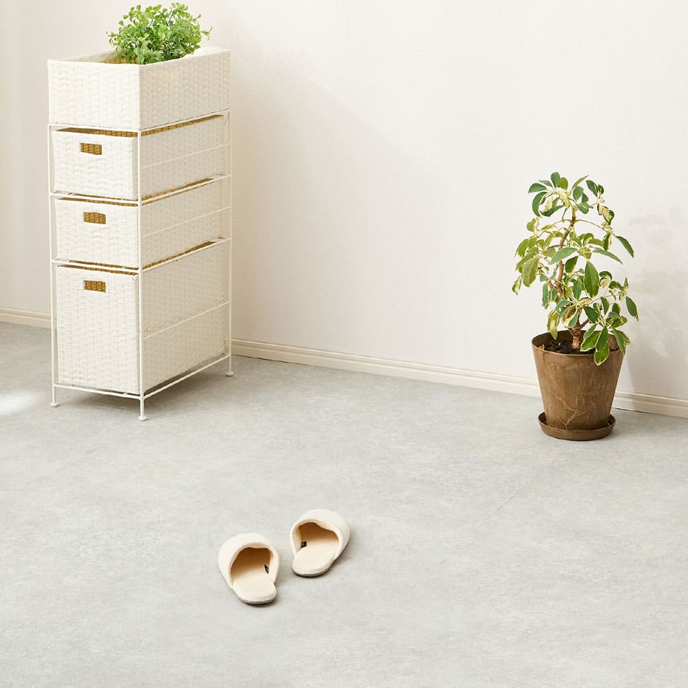 ペット対応 クッションフロア モルタル 90×300 メーカー直送 ▼返品・キャンセル不可【他商品との同時購入】