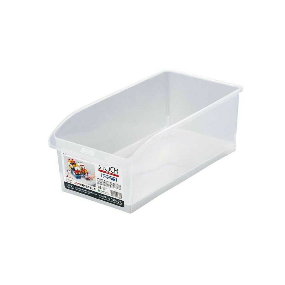 不動技研 ストックボックス クリア クリア