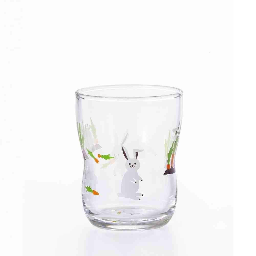 アデリア つよいこグラスS かくれんぼ うさぎ
