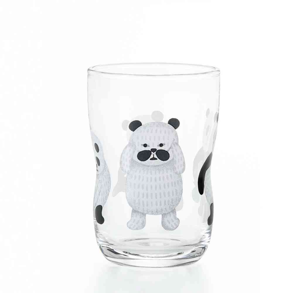 アデリア つよいこグラスM パンダ銭湯