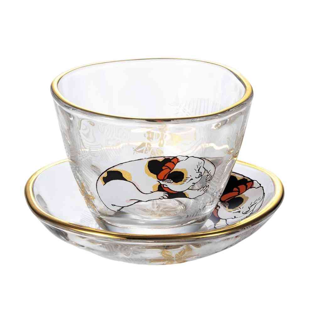 アデリア プレミアムニッポンテイスト 盃&豆皿セット ミケ 90ml盃1個×豆皿1枚