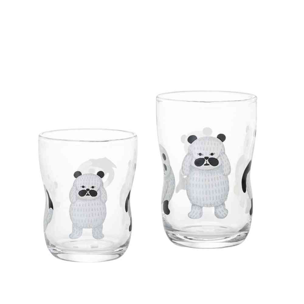アデリア つよいこグラス S&Mセット パンダ銭湯 130ml×1個、185ml×1個