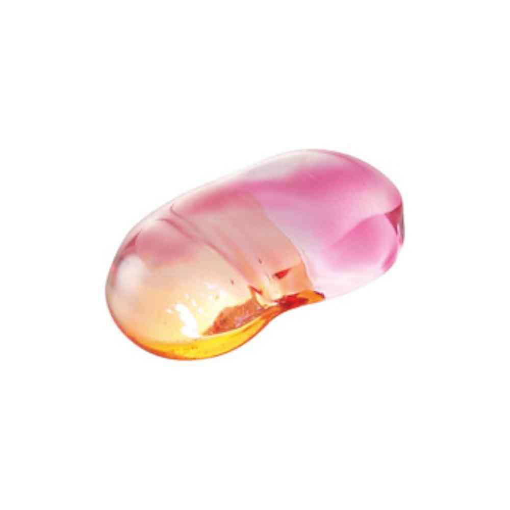 イシダ ガラス箸置 パッション 1個 オレンジ