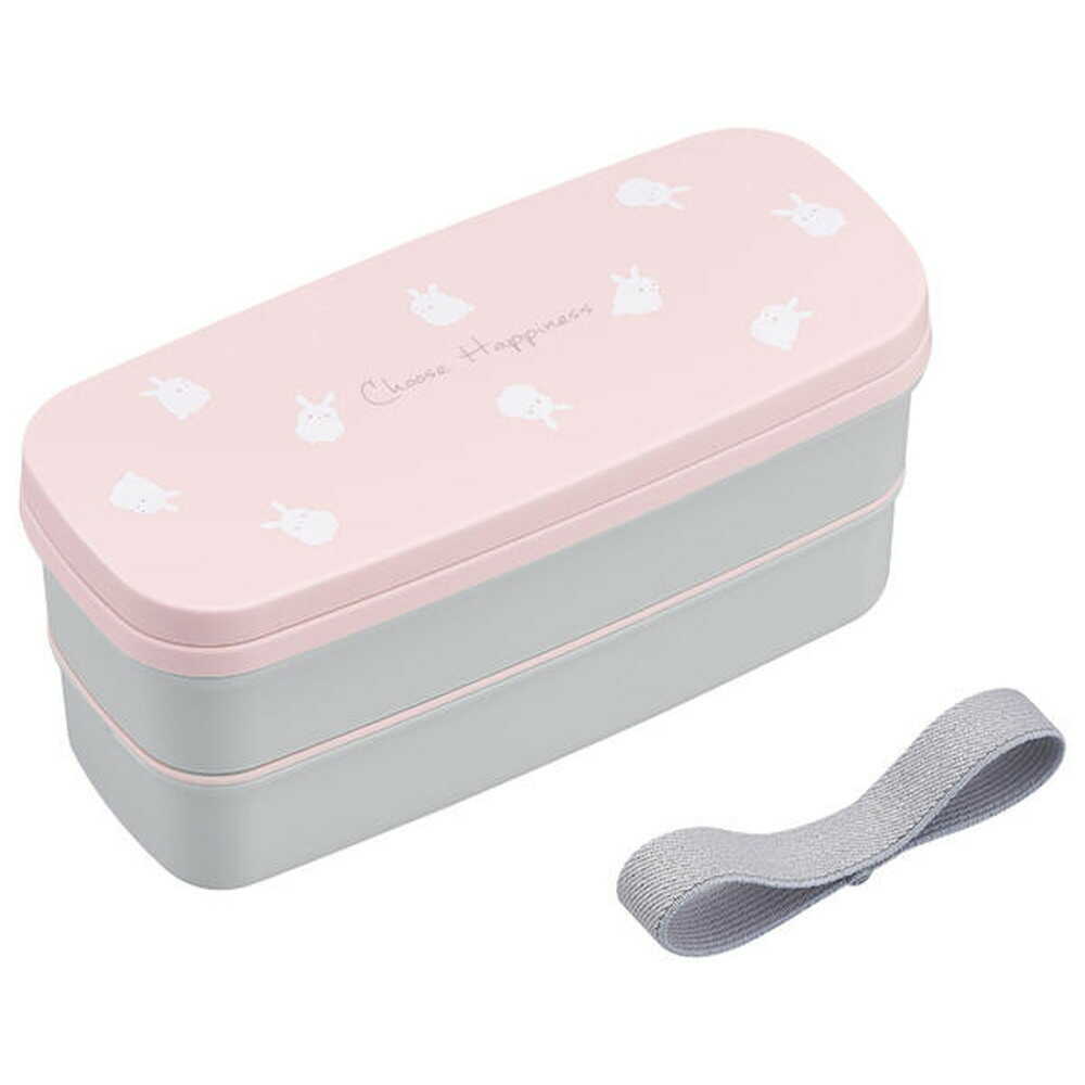 オーエスケー CHSランチボックス二段 ピンク ピンク