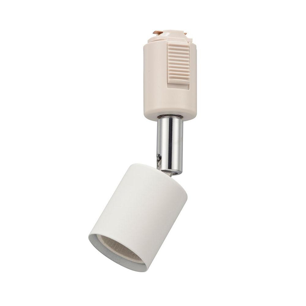 オーム電機 レールライト ライティングダクト用 E26口金 ホワイト