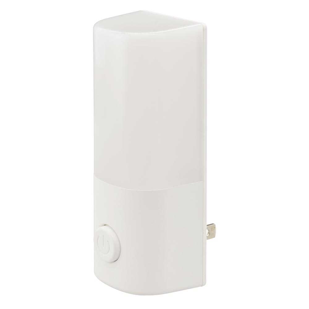 オーム電機 スイッチ式ナイトライト 昼白色 ホワイト