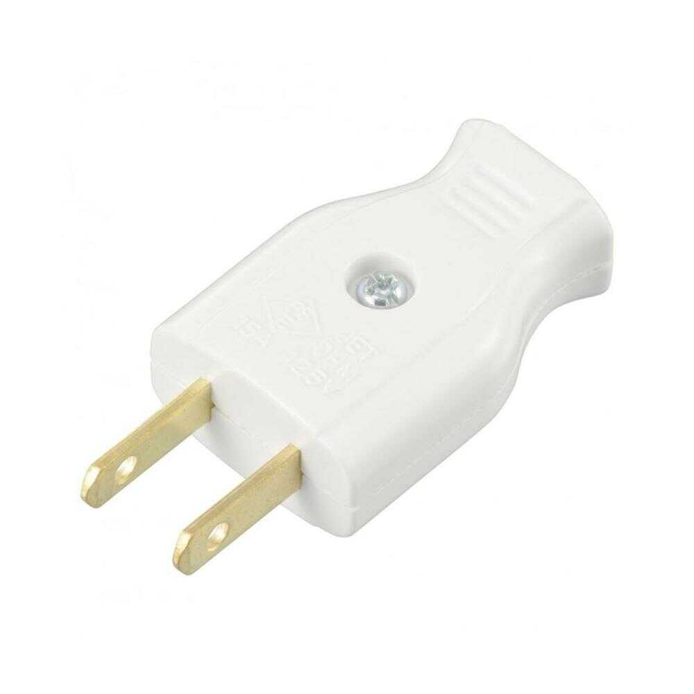 オーム電機 差込みプラグ ホワイト