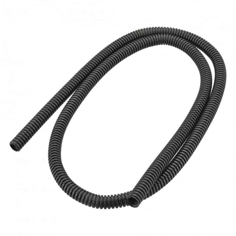オーム電機 コルゲートチューブ 内径7 1m DZ-CT7 ブラック