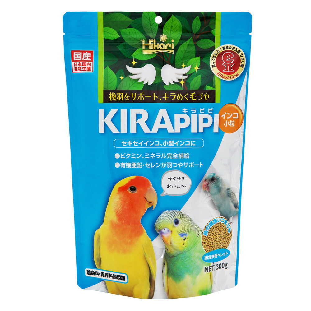 キョーリン キラピピインコ小粒 300g