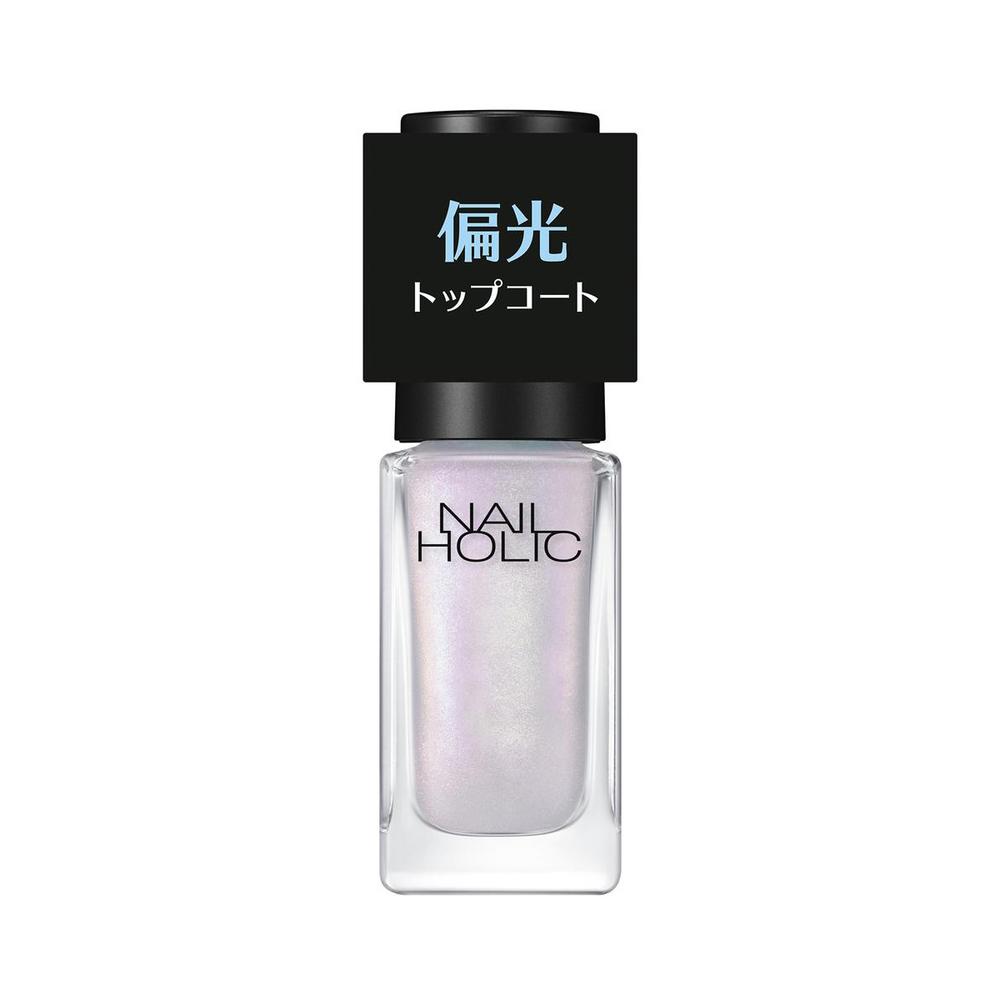 コーセー ネイルホリック 偏光パールトップコート 02 オーロラピンク 5ml 02 オーロラピンク