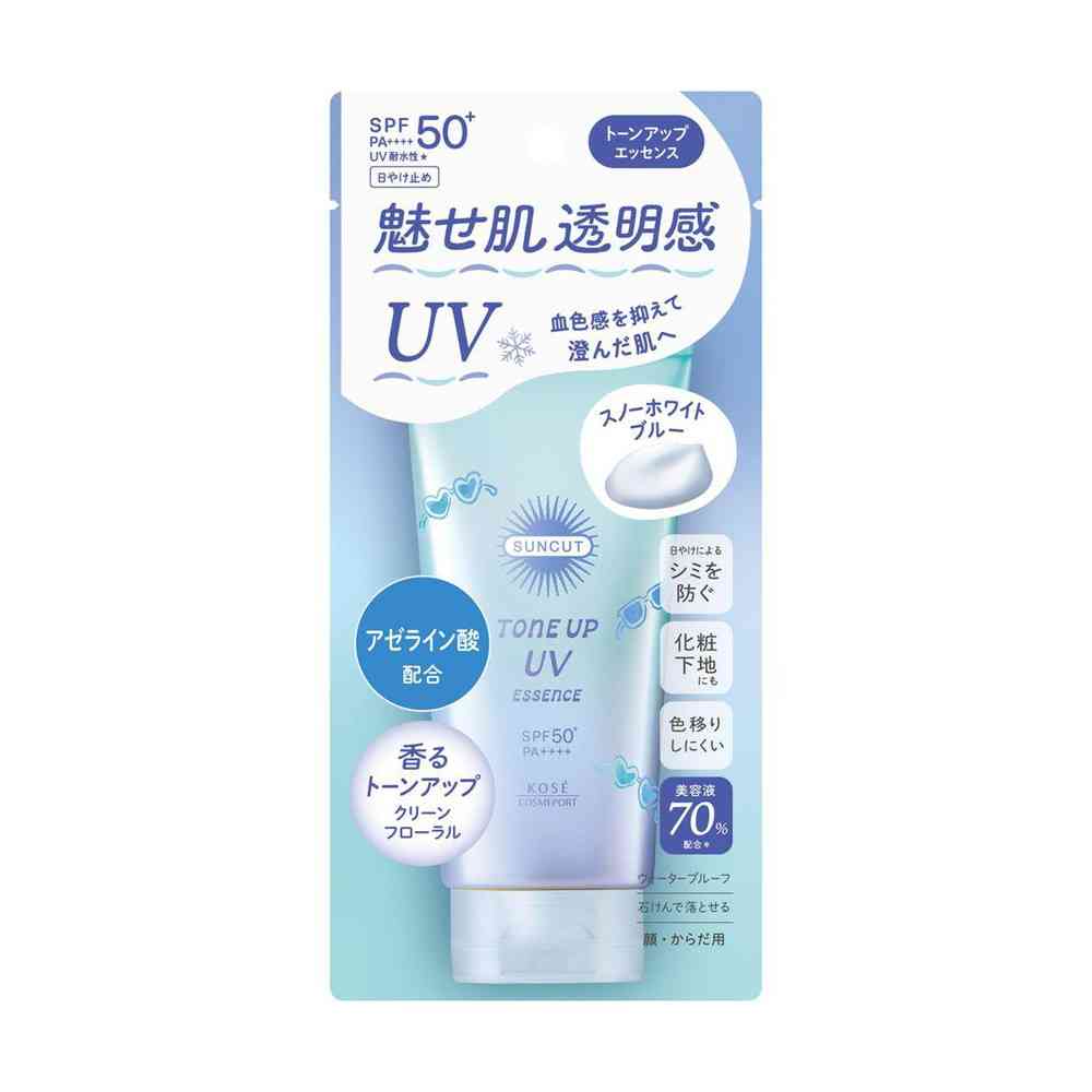 コーセーコスメポート サンカットR トーンアップUV エッセンス スノーホワイトブルー 80g