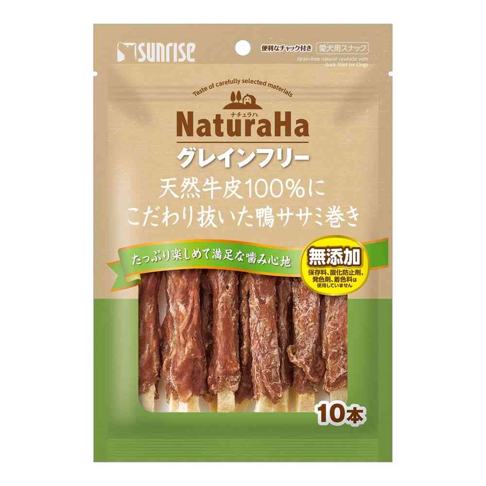 マルカン サンライズ ナチュラハグレインフリー鴨ササミ巻き