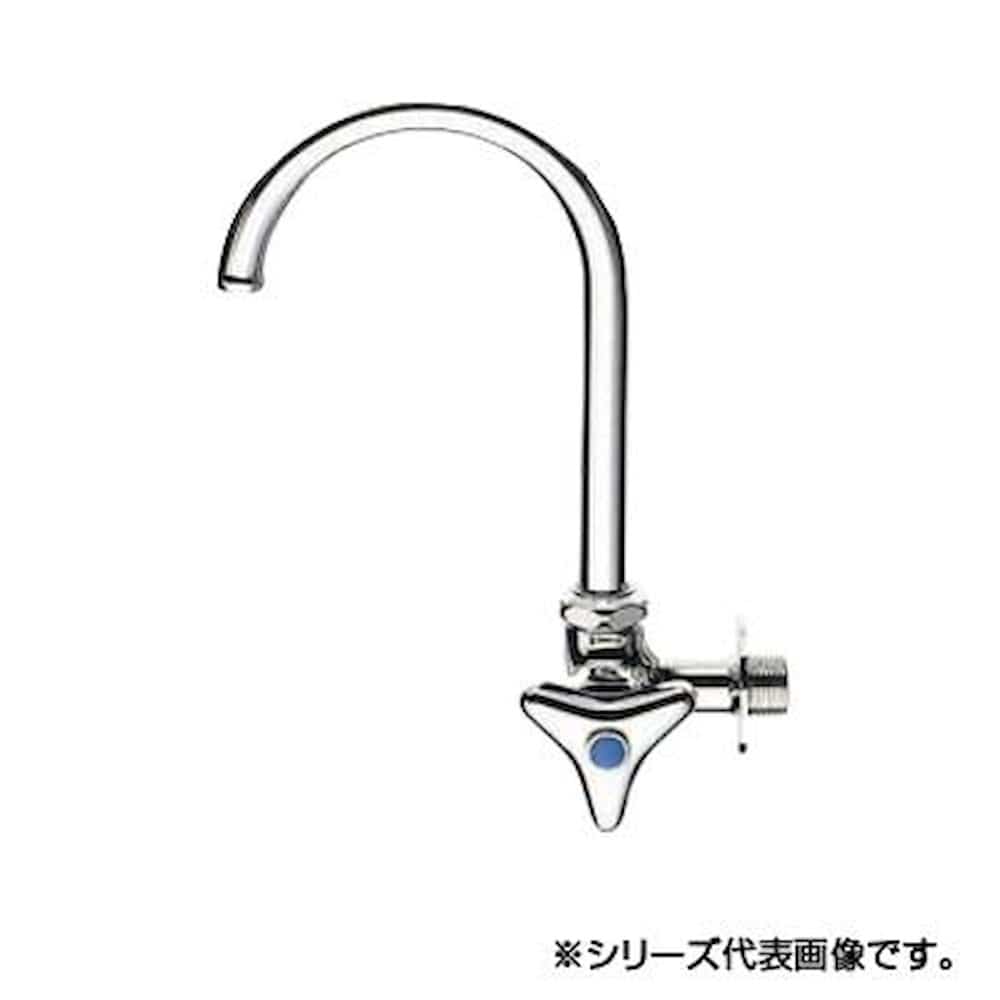 三栄 SANEI 横形ツル首自在水栓 A26J-13 【直送品】 返品・キャンセル・他商品と同時購入は不可