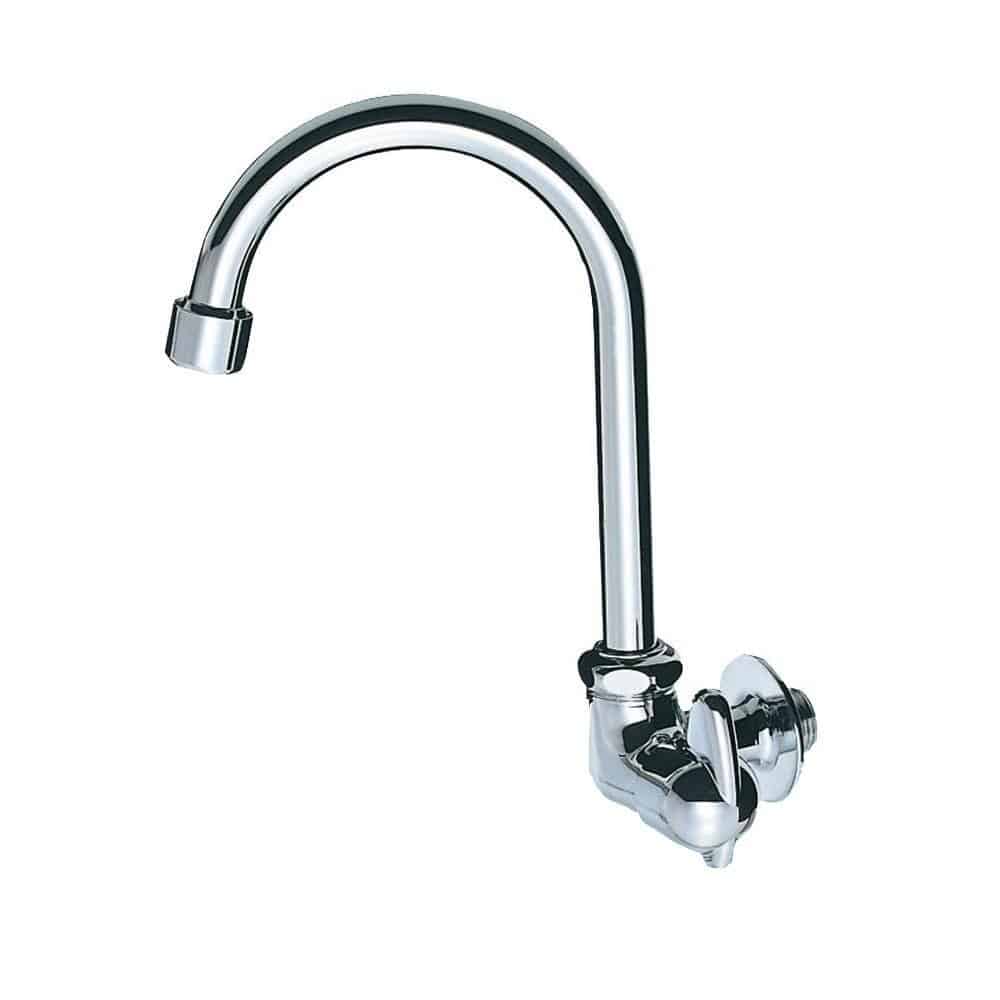 三栄水栓 SANEI ミニセラ泡沫横形ツル首自在水栓JA265H-13 【直送品】 返品・キャンセル・他商品と同時購入は不可
