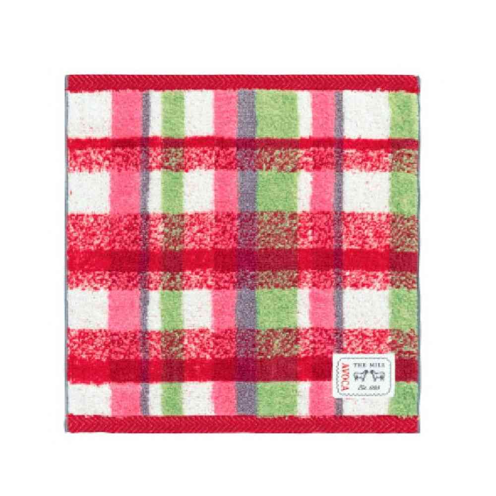 日繊商工 AVOCA タオルチーフ アデア レッド 1枚 レッド