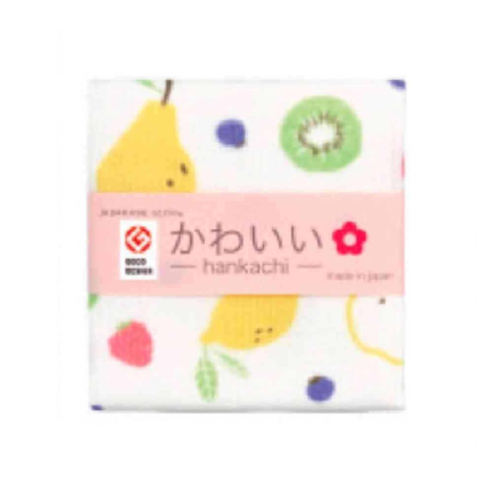 日繊商工 ジャパニーズスタイル フルーツティ ハンカチ 1枚