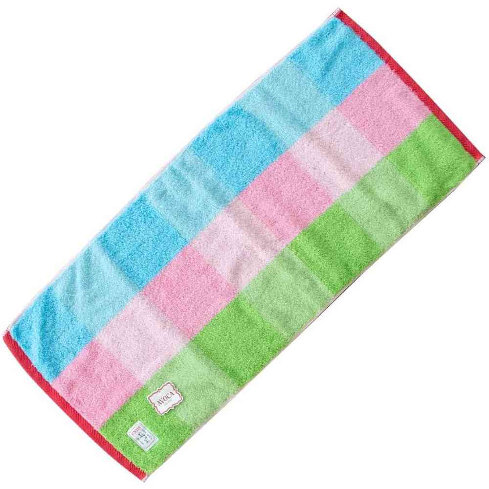 日繊商工 AVOCA フェイスタオル タッタ グリーン 1枚 グリーン