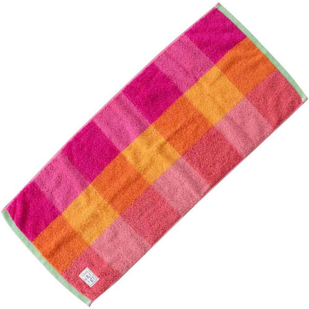 日繊商工 AVOCA フェイスタオル タッタ ピンク 1枚(ピンク): サン