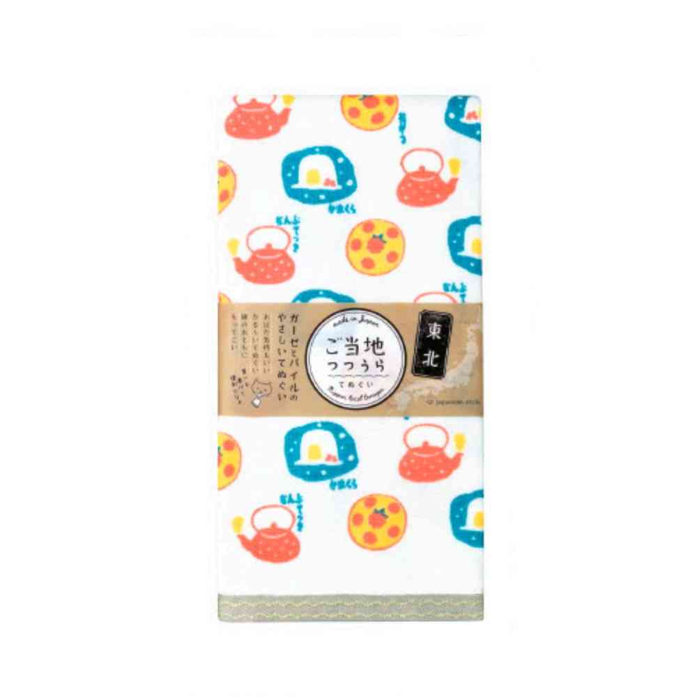 日繊商工 ジャパニーズスタイル ご当地つつうら てぬぐい 東北3 1枚