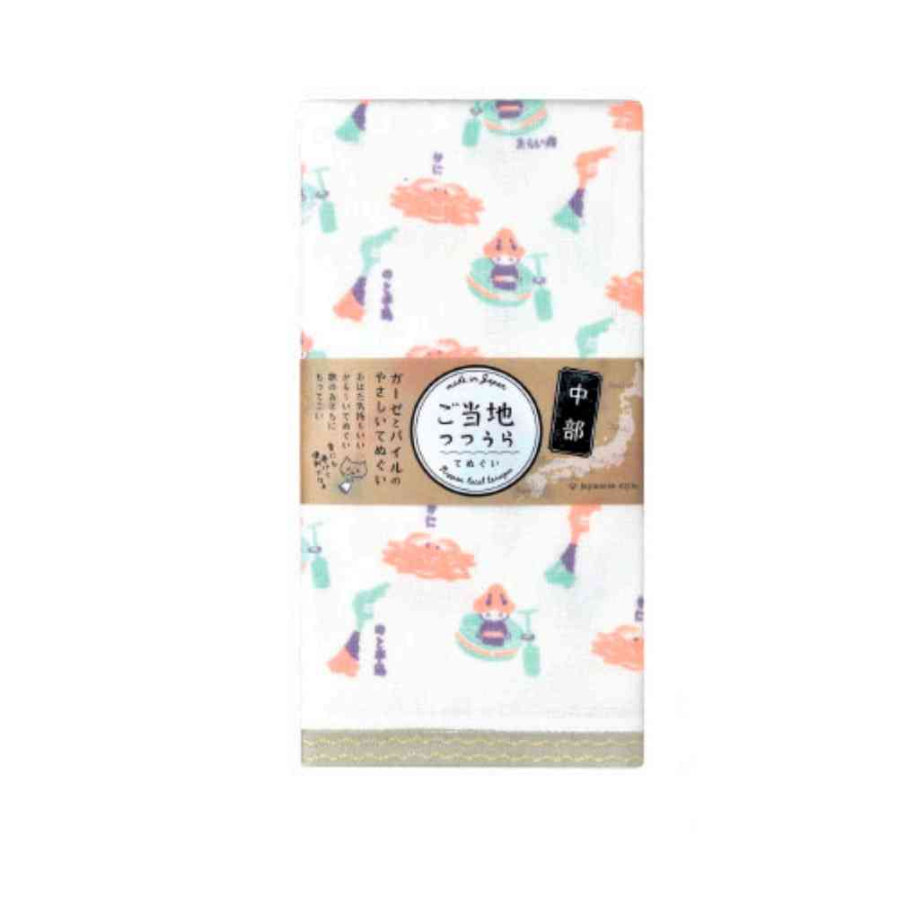 日繊商工 ジャパニーズスタイル ご当地つつうら てぬぐい 中部4 1枚