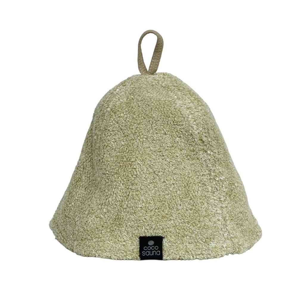 日繊商工 ココチエナサウナ サウナハット アイボリー 1枚 アイボリー