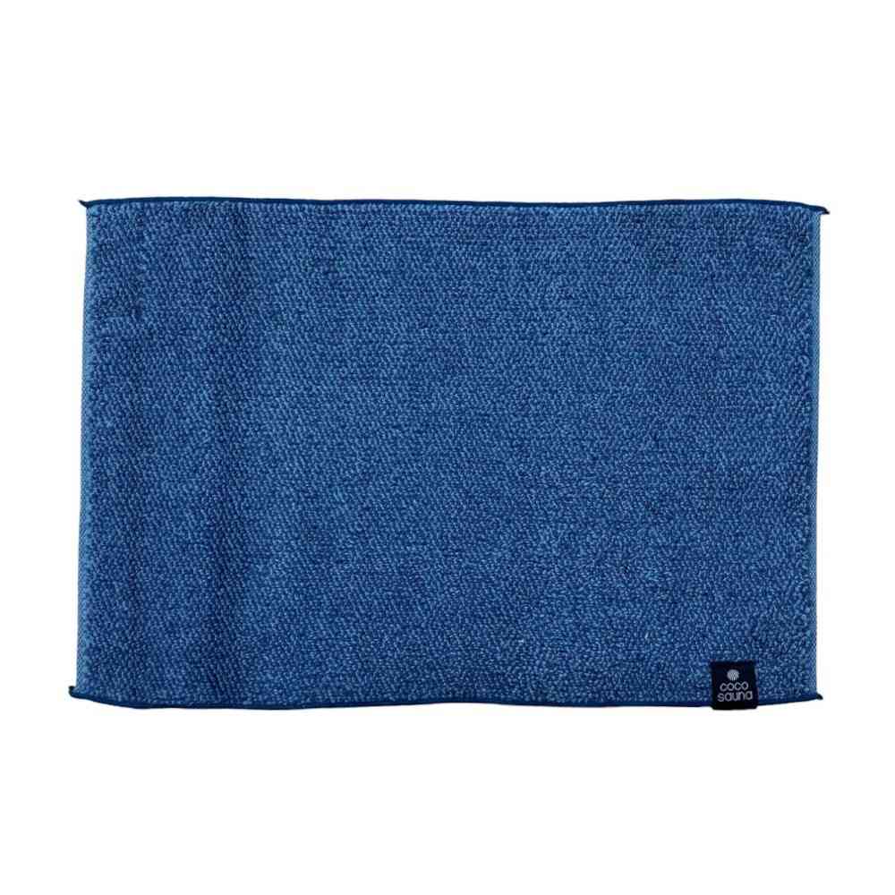 日繊商工 ココチエナサウナ サウナマット ネイビーブルー 1枚 ネイビーブルー