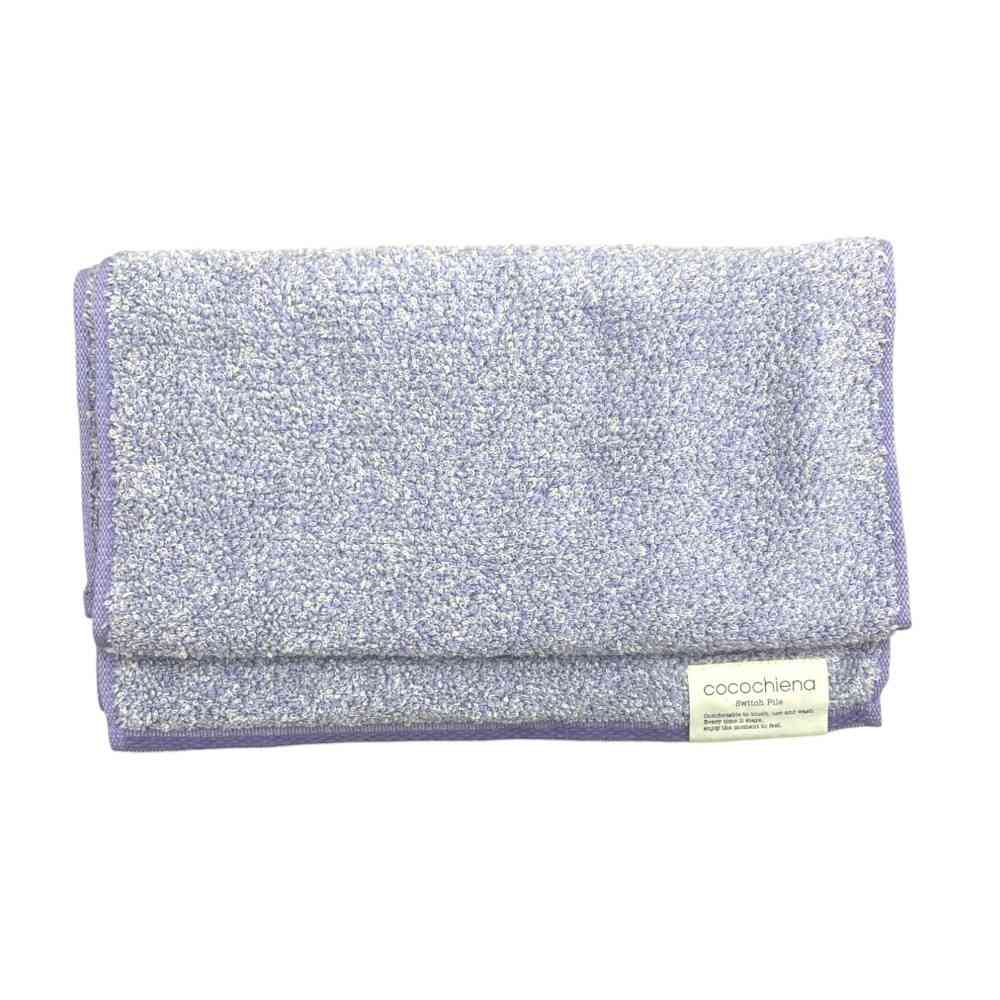 日繊商工 ココチエナ2 バスタオル バイオレット 1枚 バイオレット