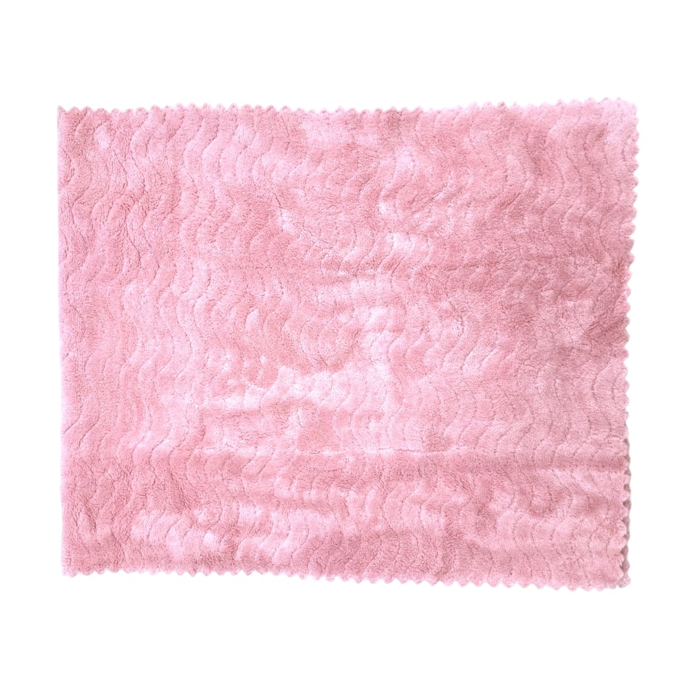 日繊商工 フワモコマルシェ 吸水美神 ヘアータオル ピンク 1枚