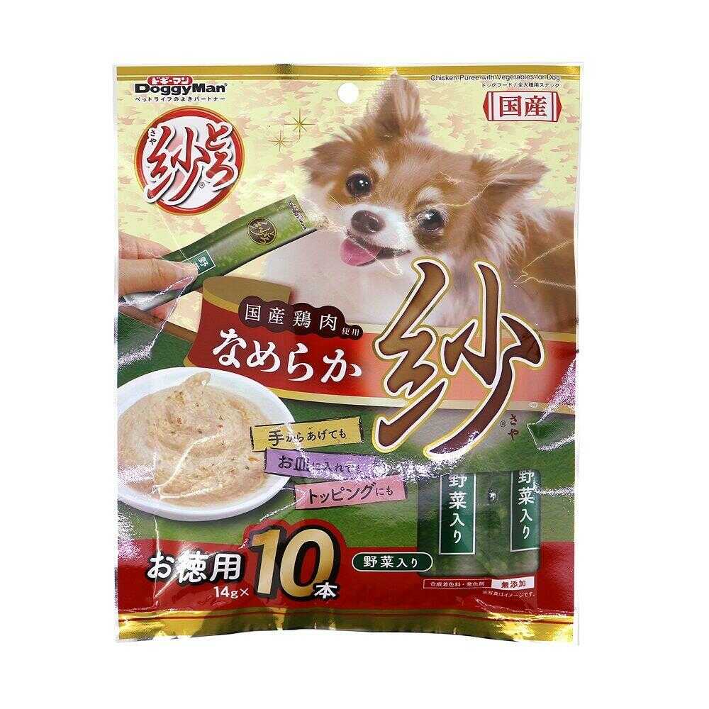 ドギーマン とろ紗 野菜入り 10本