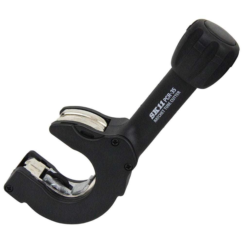 ラチェット式パイプカッター PCR-35 メーカー直送 ▼返品・キャンセル不可【他商品との同時購入不可】