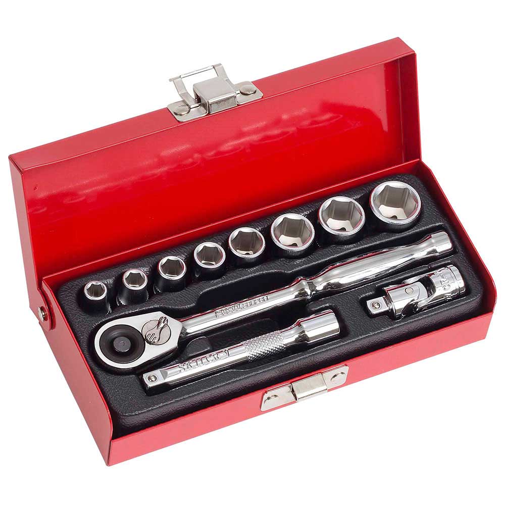 1/4ソケットレンチセット TS-211M 11PCS メーカー直送 ▼返品・キャンセル不可【他商品との同時購入不可】