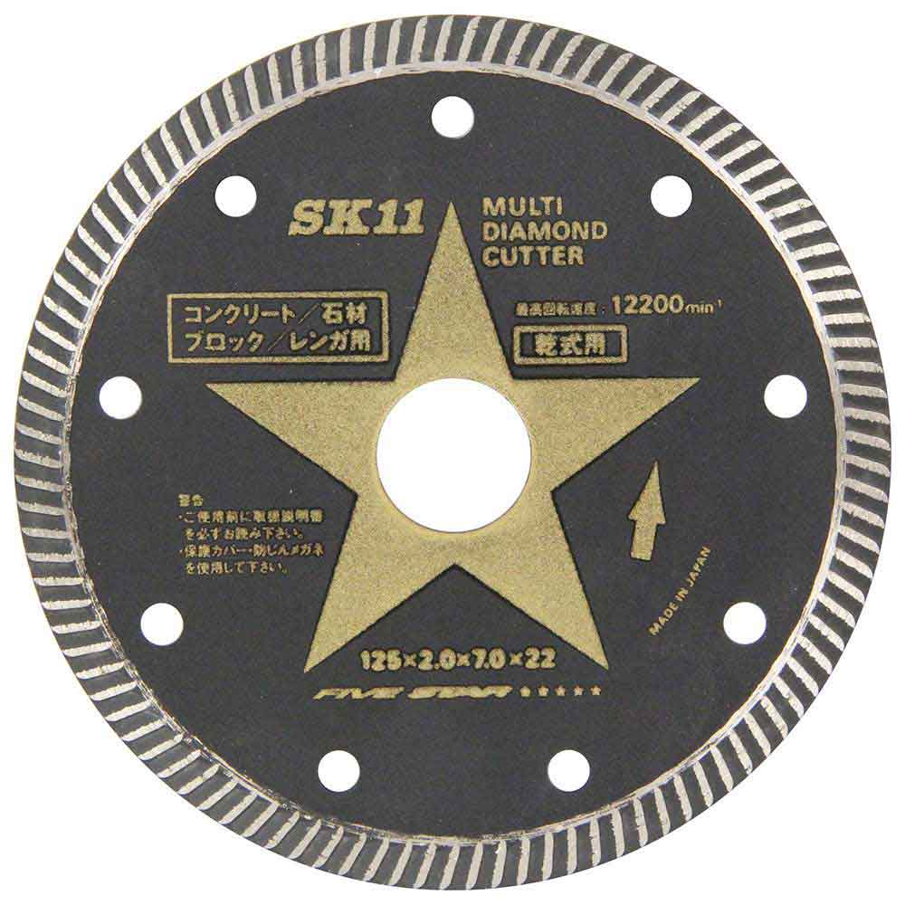 マルチダイヤモンドカッター SMD-125 【直送品】 返品・キャンセル・他商品と同時購入は不可