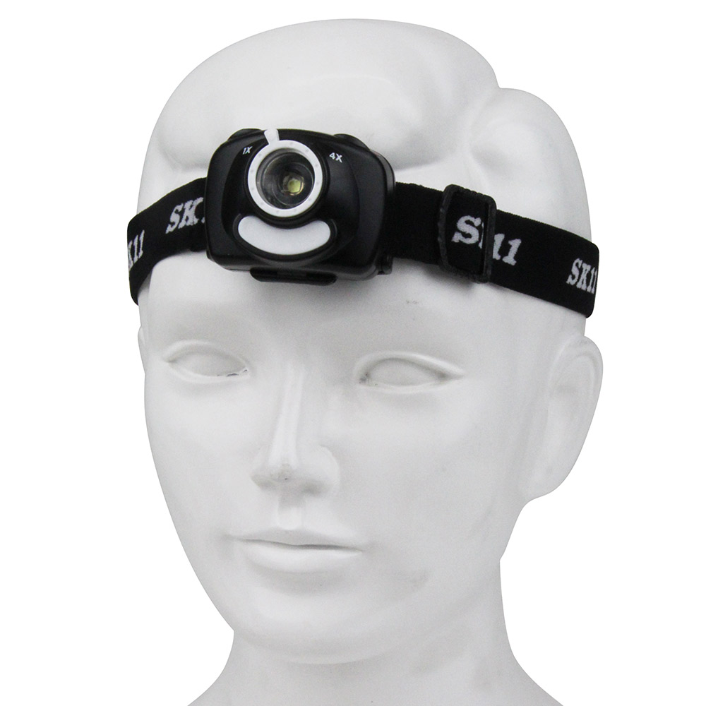 乾電池式LEDヘッドライト SLH-009 メーカー直送 ▼返品・キャンセル不可【他商品との同時購入不可】