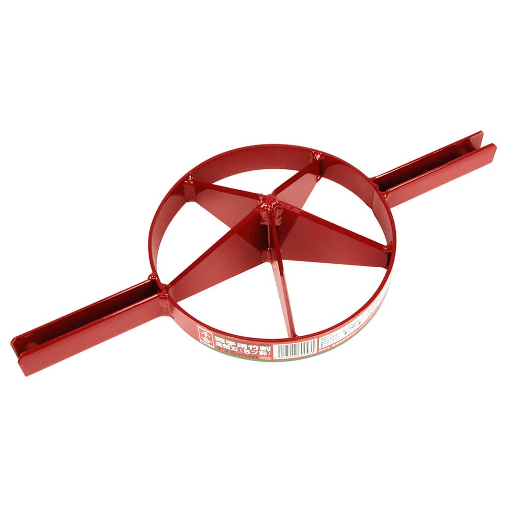 両手用竹割 全鋼刃 5割 175mm メーカー直送 ▼返品・キャンセル不可【他商品との同時購入不可】