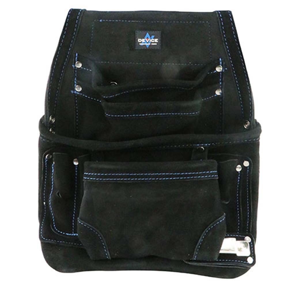 スエード腰釘袋3段 DVC-KZ26 メーカー直送 ▼返品・キャンセル不可【他商品との同時購入不可】