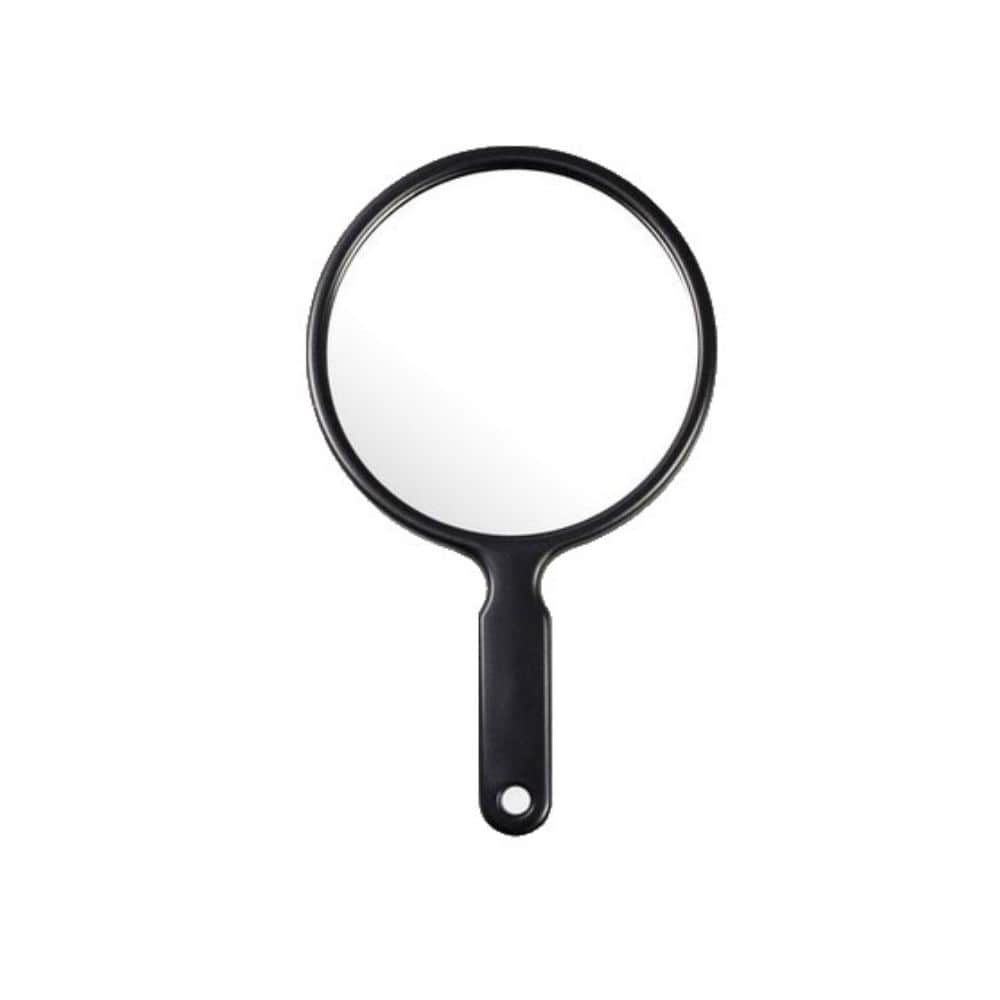 ヤマムラ ハンドミラーL ブラック 1個 ブラック