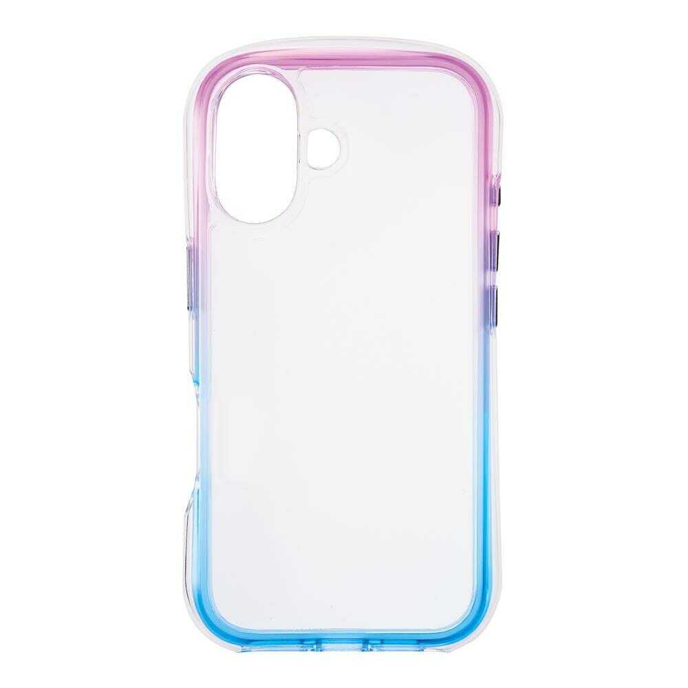 サンクレスト iPhone16 AIR SHOCK MAXケース パープル×ブルー i38FiJA03 パープル×ブルー