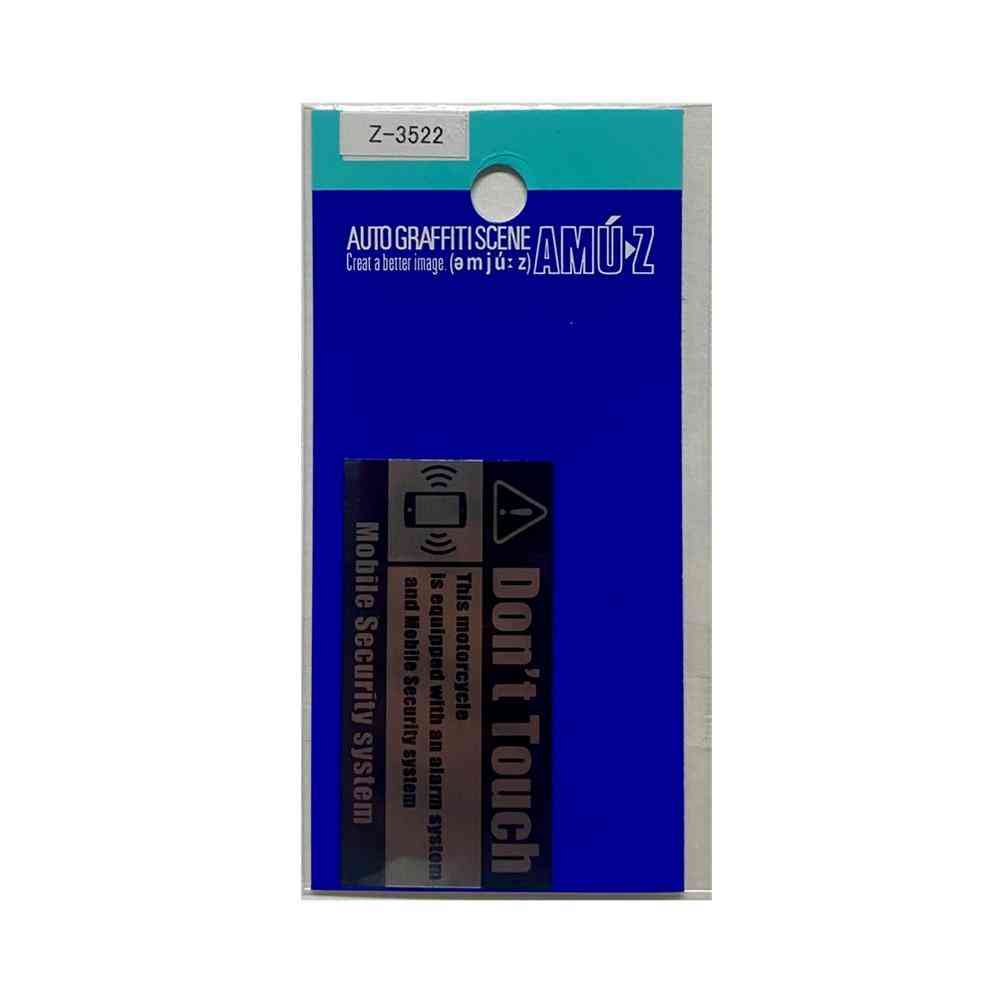 東洋マーク T-400 ステッカー バイクセキュリティ モバイル Zー3522