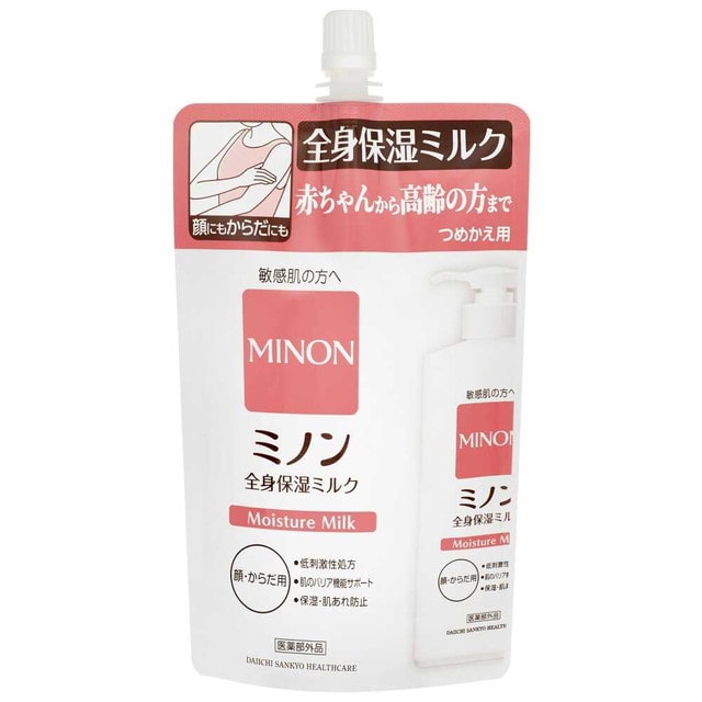 【医薬部外品】ミノン 全身保湿ミルク 詰替 320ml