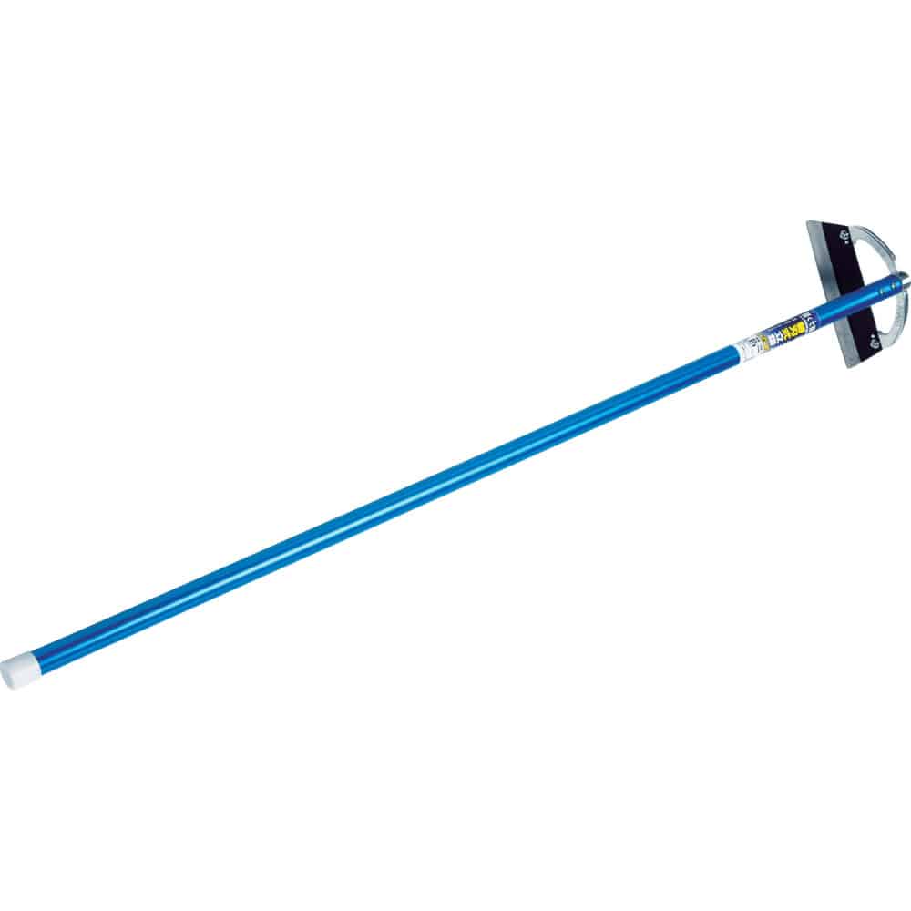 08050 浅野木工所 草削 替刃式立鎌(直刃)スチールパイプ柄 メーカー直送 ▼返品・キャンセル不可【他商品との同時購入不可】