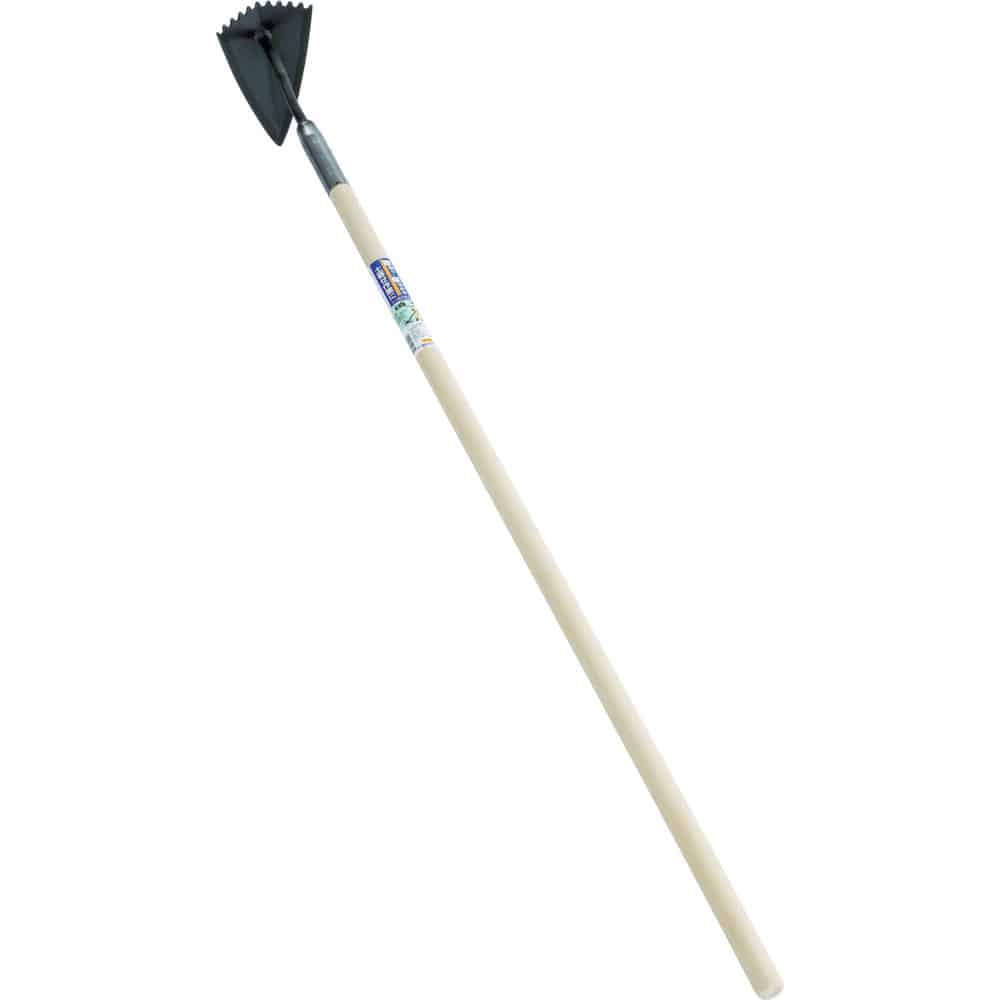 10035 浅野木工所 草削 (鋼付)デルタホー三面式240mm メーカー直送 ▼返品・キャンセル不可【他商品との同時購入不可】