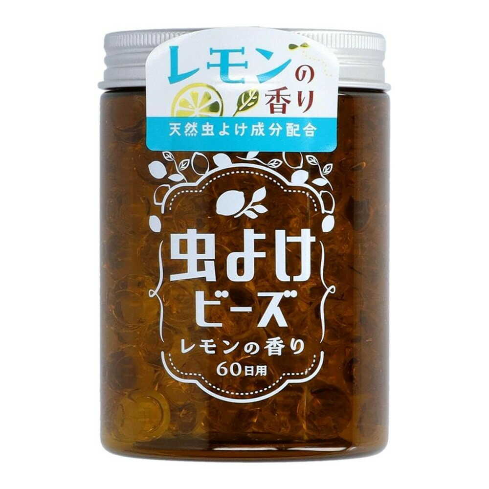 ウエ・ルコ 虫よけビーズ 60日用レモンの香り 200g