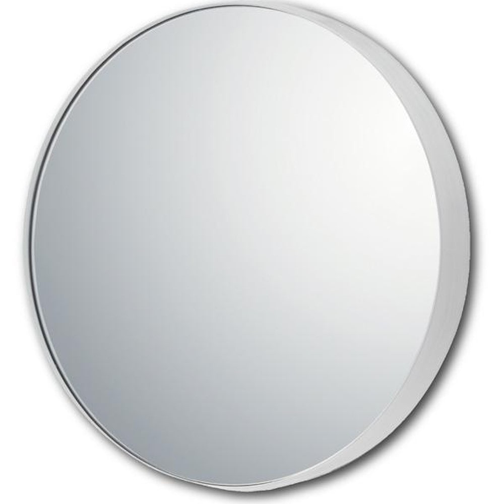 スリムライン ミラー ラウンドL WH 【直送品】 返品・キャンセル・他商品と同時購入は不可