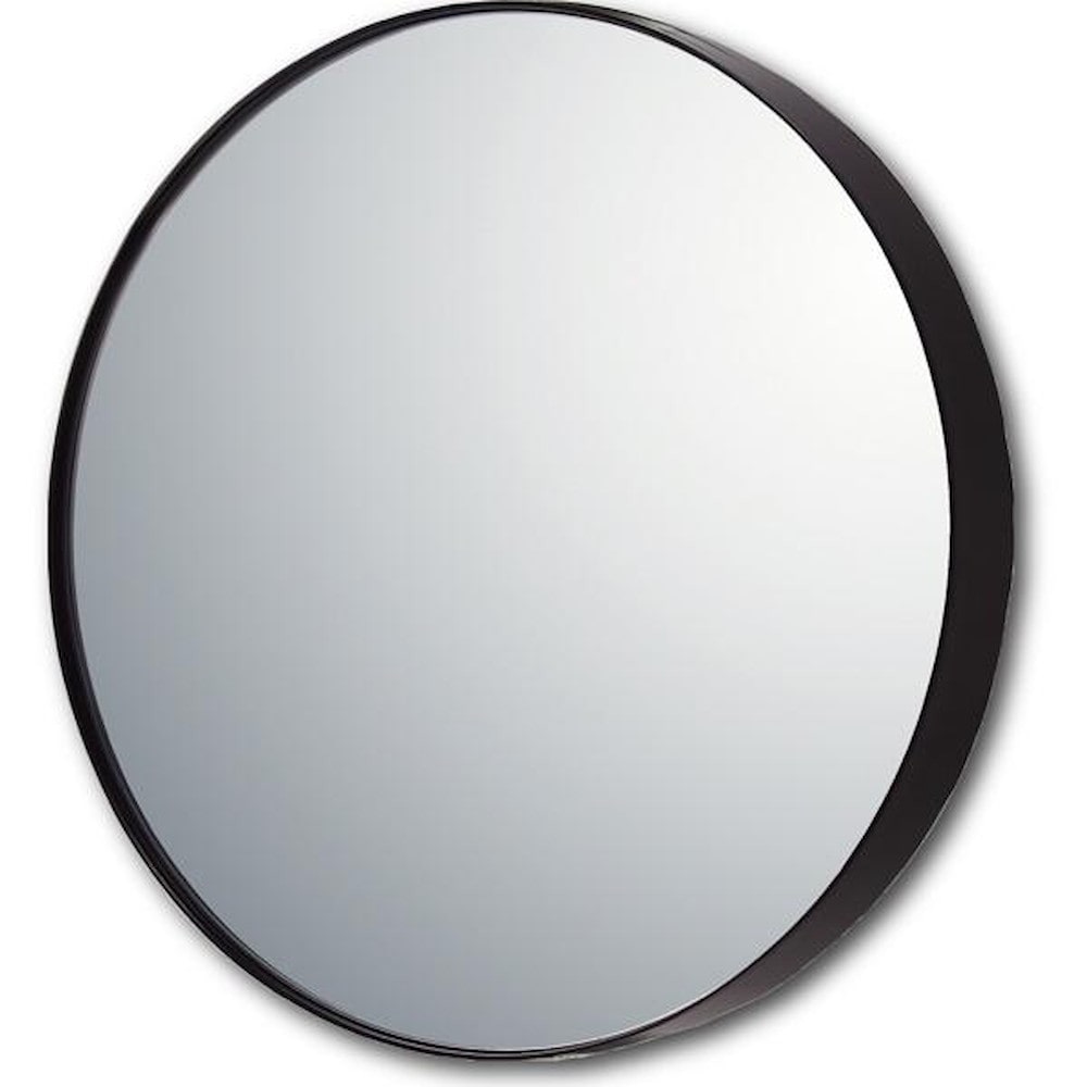 スリムライン ミラー ラウンドL BK 【直送品】 返品・キャンセル・他商品と同時購入は不可