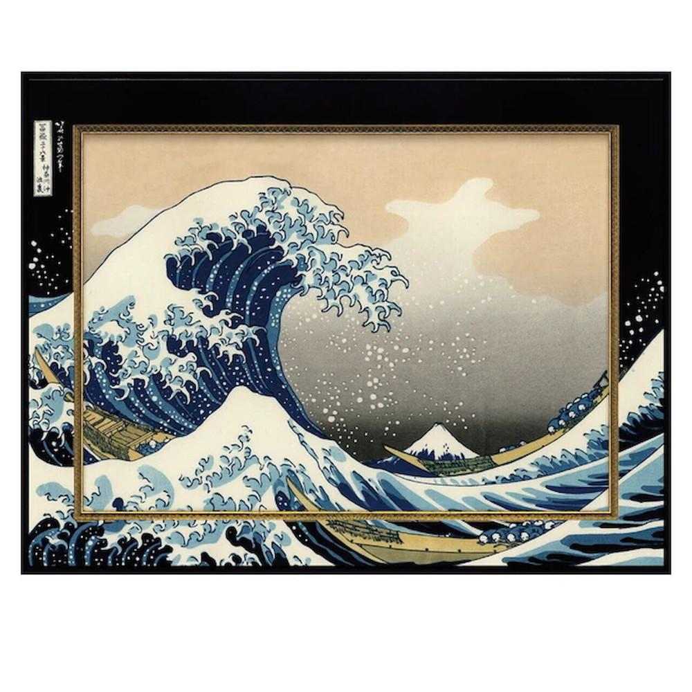 ビッグアート ~名画LLシリーズ~ 葛飾北斎 「神奈川沖浪裏」 【直送品】 返品・キャンセル・他商品と同時購入は不可
