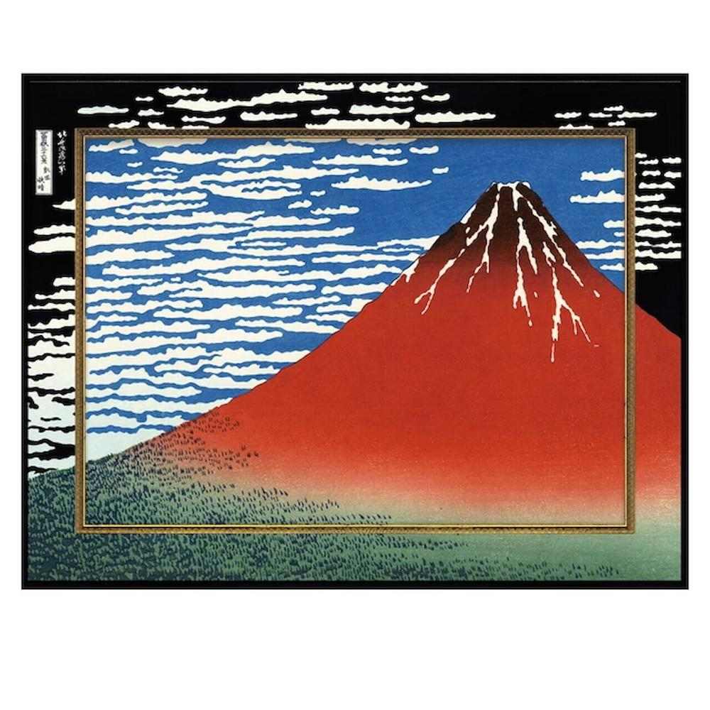 ビッグアート ~名画LLシリーズ~ 葛飾北斎 「赤富士」 【直送品】 返品・キャンセル・他商品と同時購入は不可