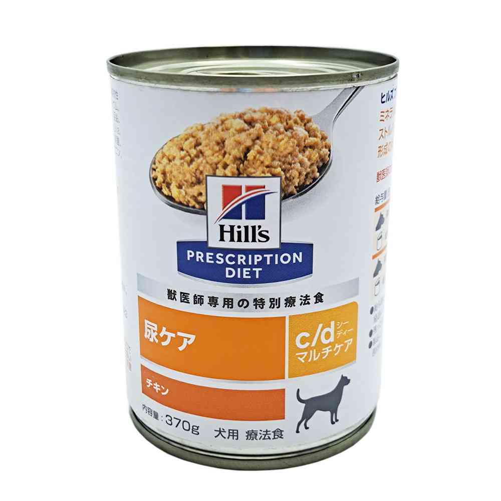 ヒルズ プリスクリプション・ダイエット 犬用 c／dマルチケア缶 チキン 370g