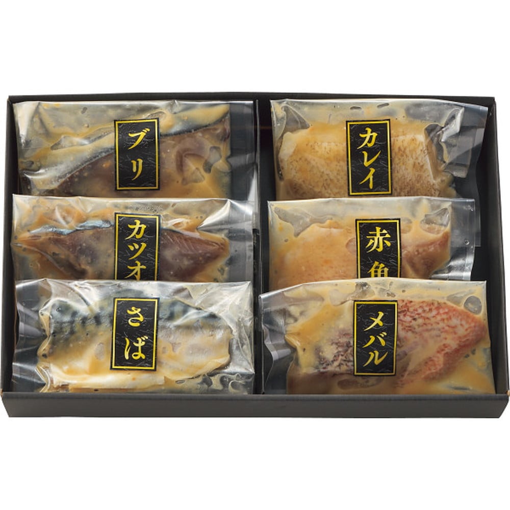 ◆◆手切り手仕込み西京漬さかな（6切） メーカー直送 ▼返品・キャンセル不可[他商品との同時購入不可]