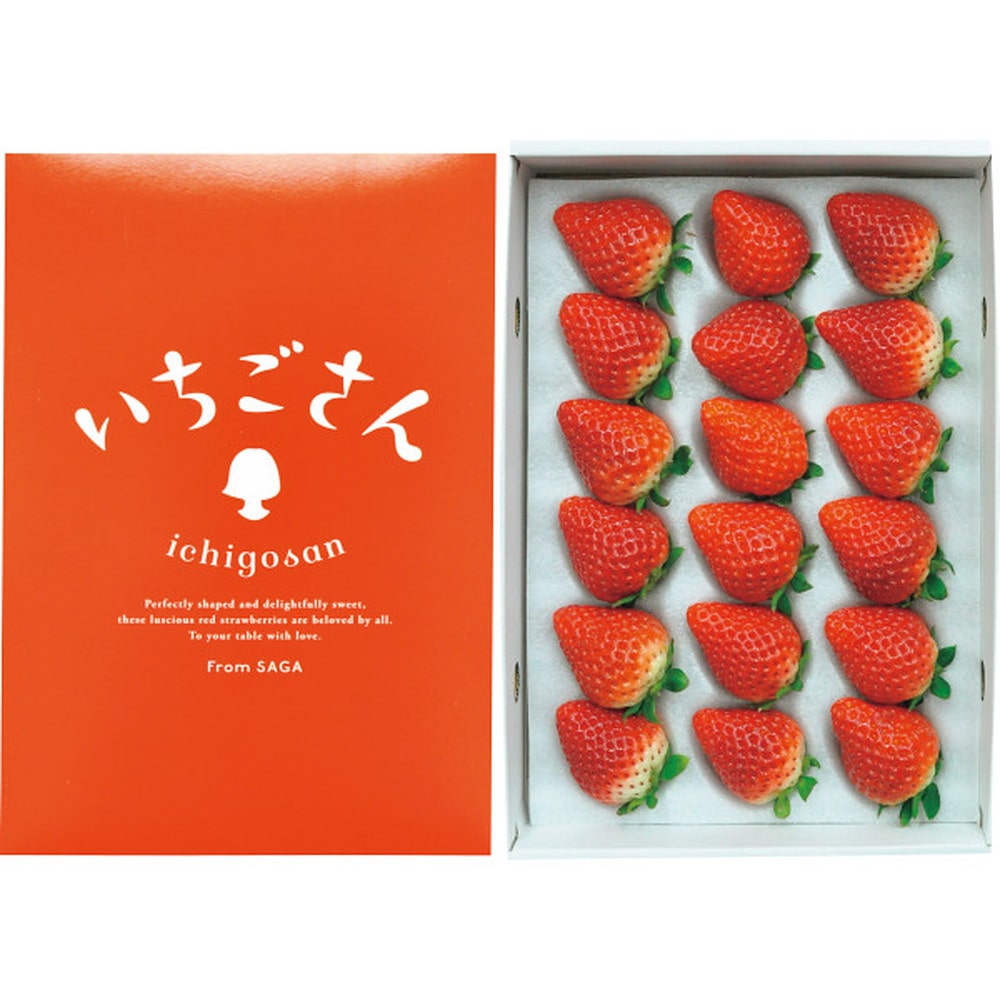 ◆【お歳暮限定】佐賀県産 いちごさん（400g）◇メーカー直送 ▼返品・キャンセル不可【他商品との同時購入不可】